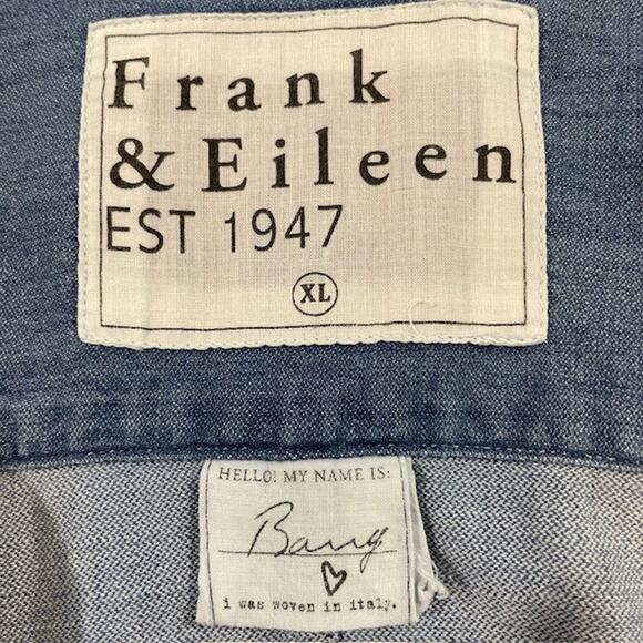 Frank & Eileen Blue Button Down Shirt - Picture 6 of 9